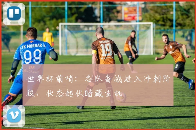 世界杯前哨：各队备战进入冲刺阶段，状态起伏暗藏玄机